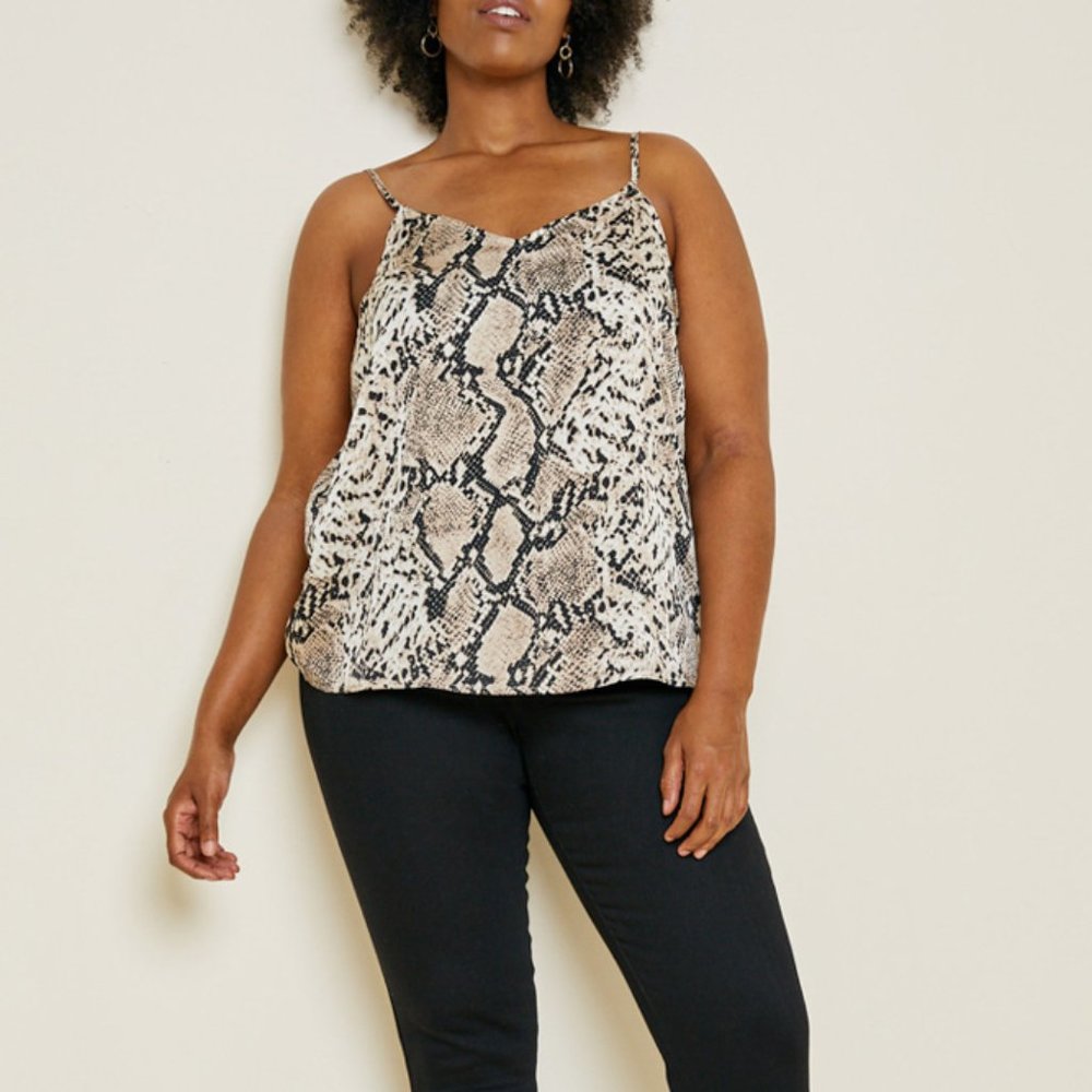 Snake Print Tank